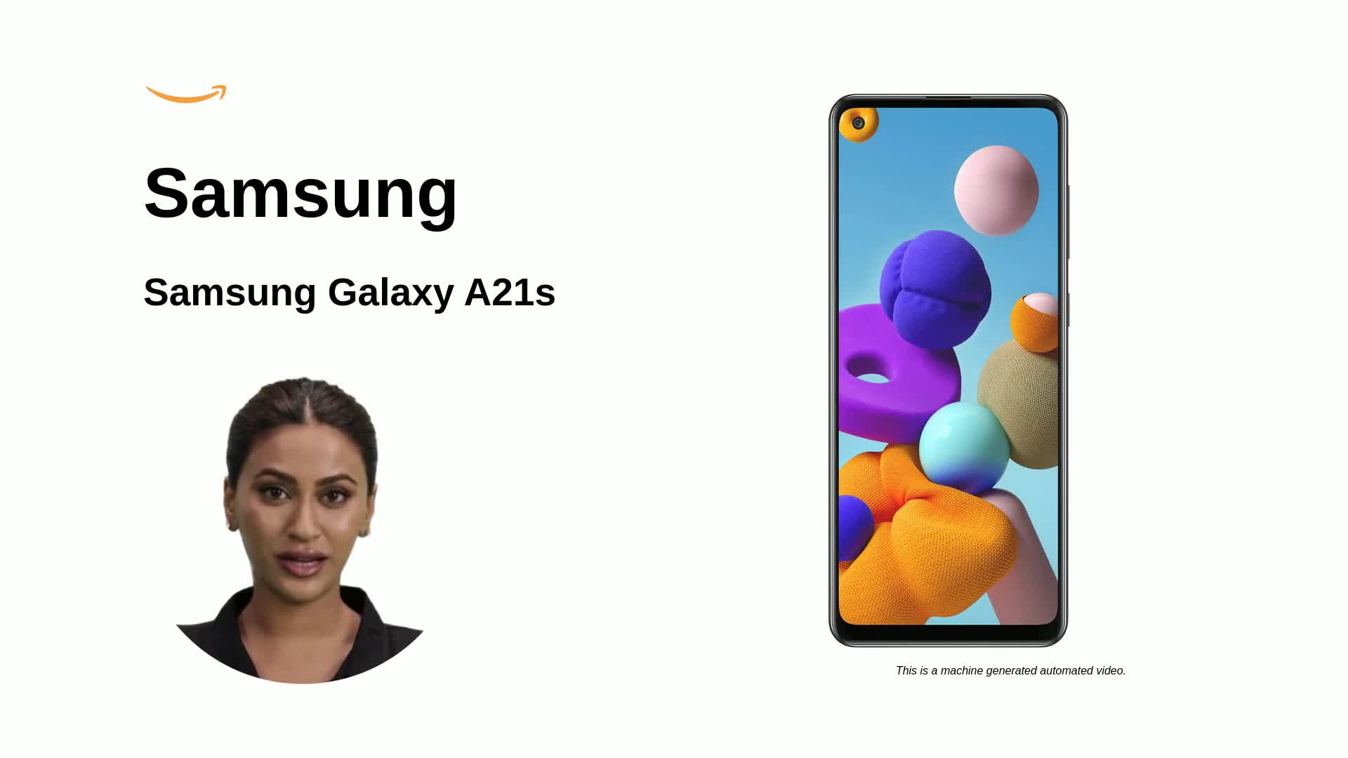 Samsung Galaxy A21S (Black, 6GB RAM, 128GB Storage, 5000 mAh